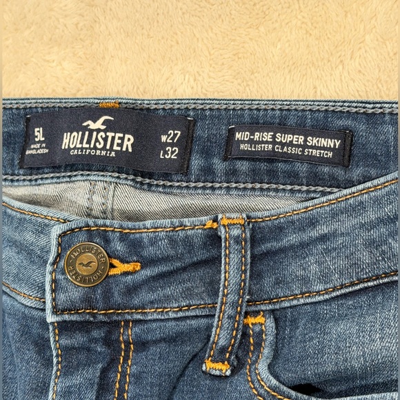 ✨ Hollister Mid-Rise Super Skinny Jeans ✨ - Picture 5 of 10